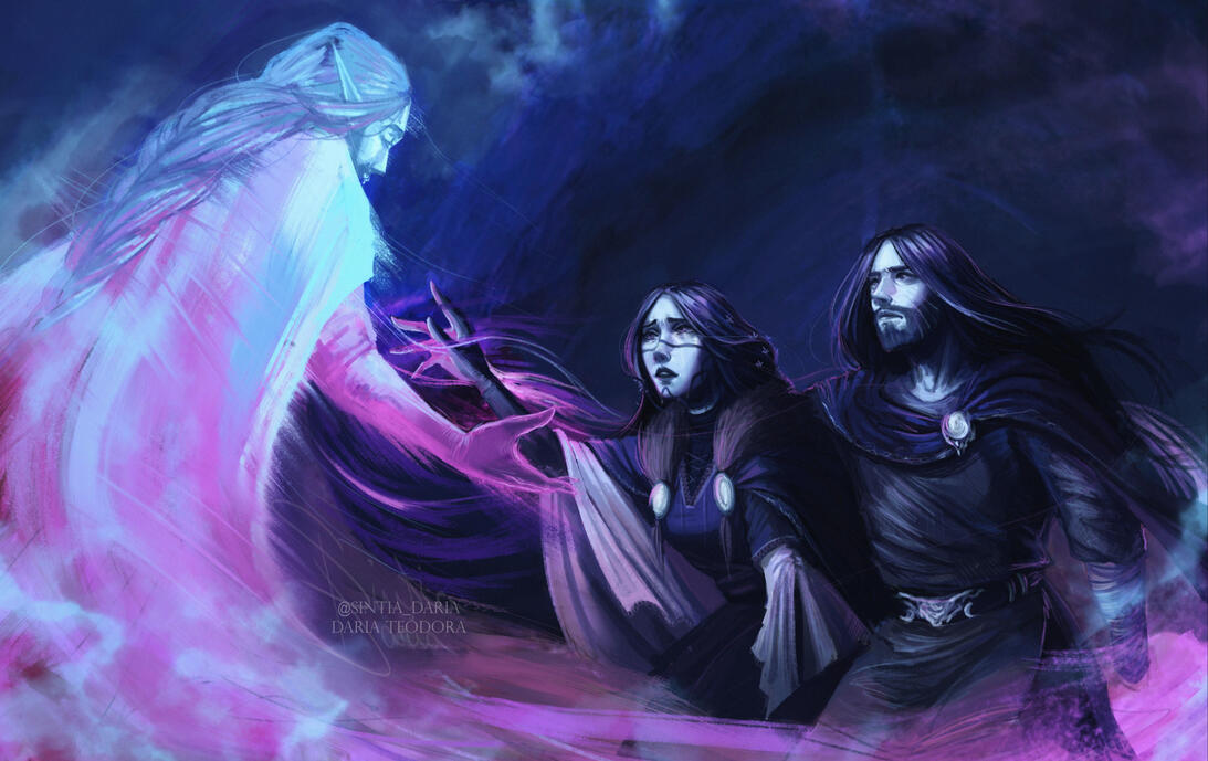 ''My dear children'' - Fantasy Illustration